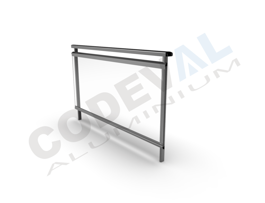 BARANDILLA STANDARD - Codeval Aluminium